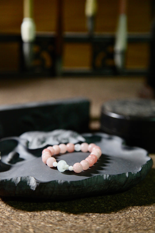 pink crystal bracelet