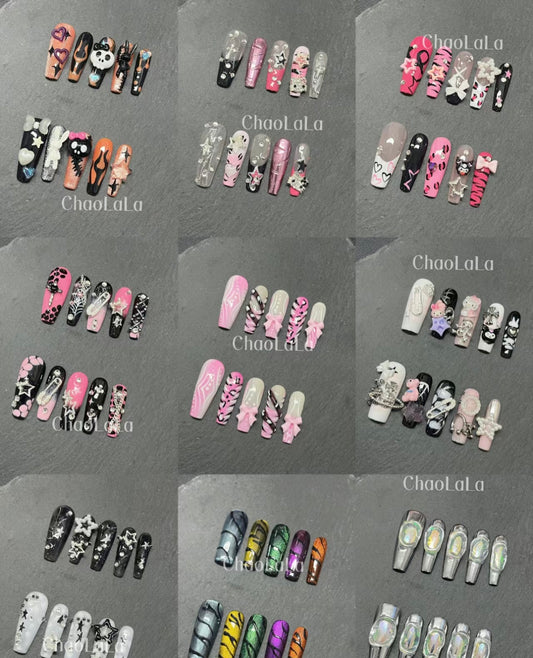 2pcs Press-on Nails Mystery Box